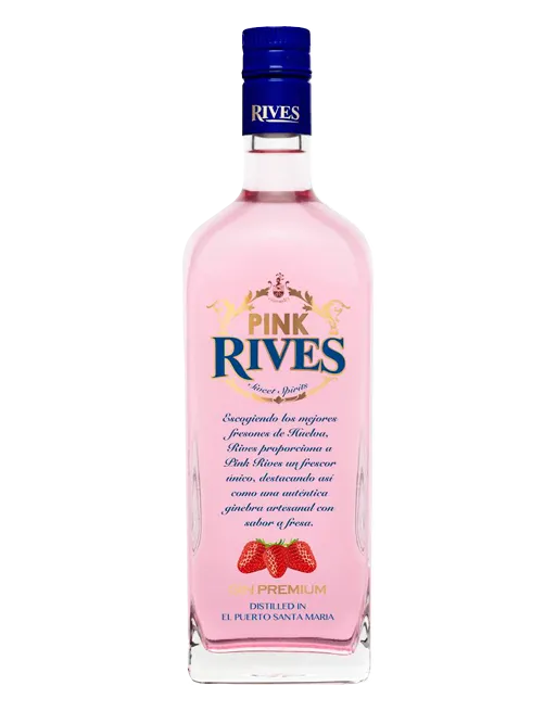 Ginebra Rives Pink Fresa 70 cl