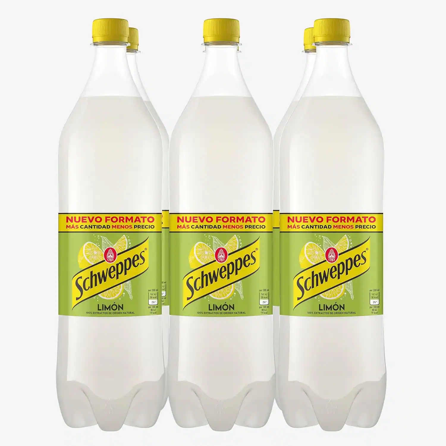Schweppes Limon Pet 1 5 Litros (pack de 6)
