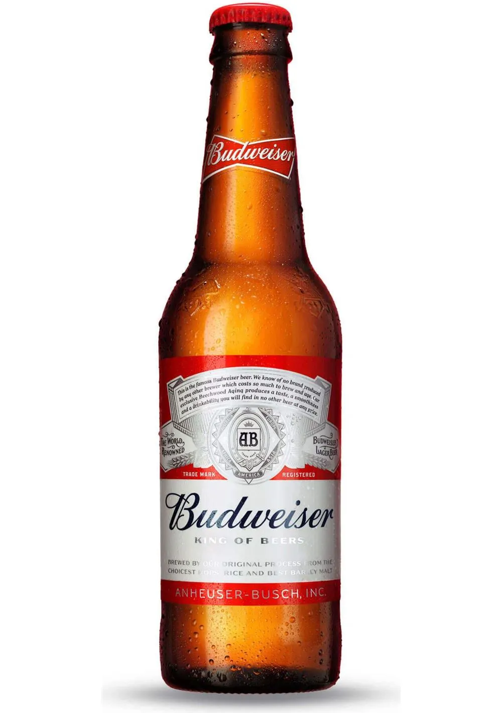 Cerveza Budweiser 1/3L 24 Unidades/Caja