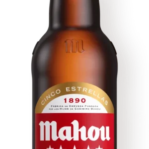 Cerveza Mahou 5 Estrellas 1/5 Ret