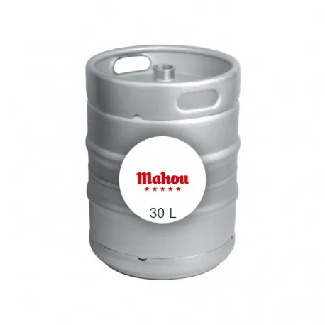 Cerveza Mahou 5 Estrellas Barril 30l