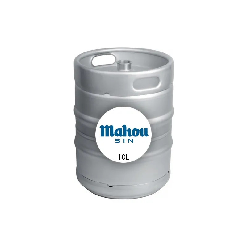 Cerveza Mahou Sin Barril 10l