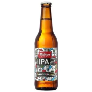 Cerveza Mahou IPA 1/3 Cj 12 Unidades Envase Perdido