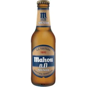 Cerveza Mahou 0,0 Tostada Retornable 1/5
