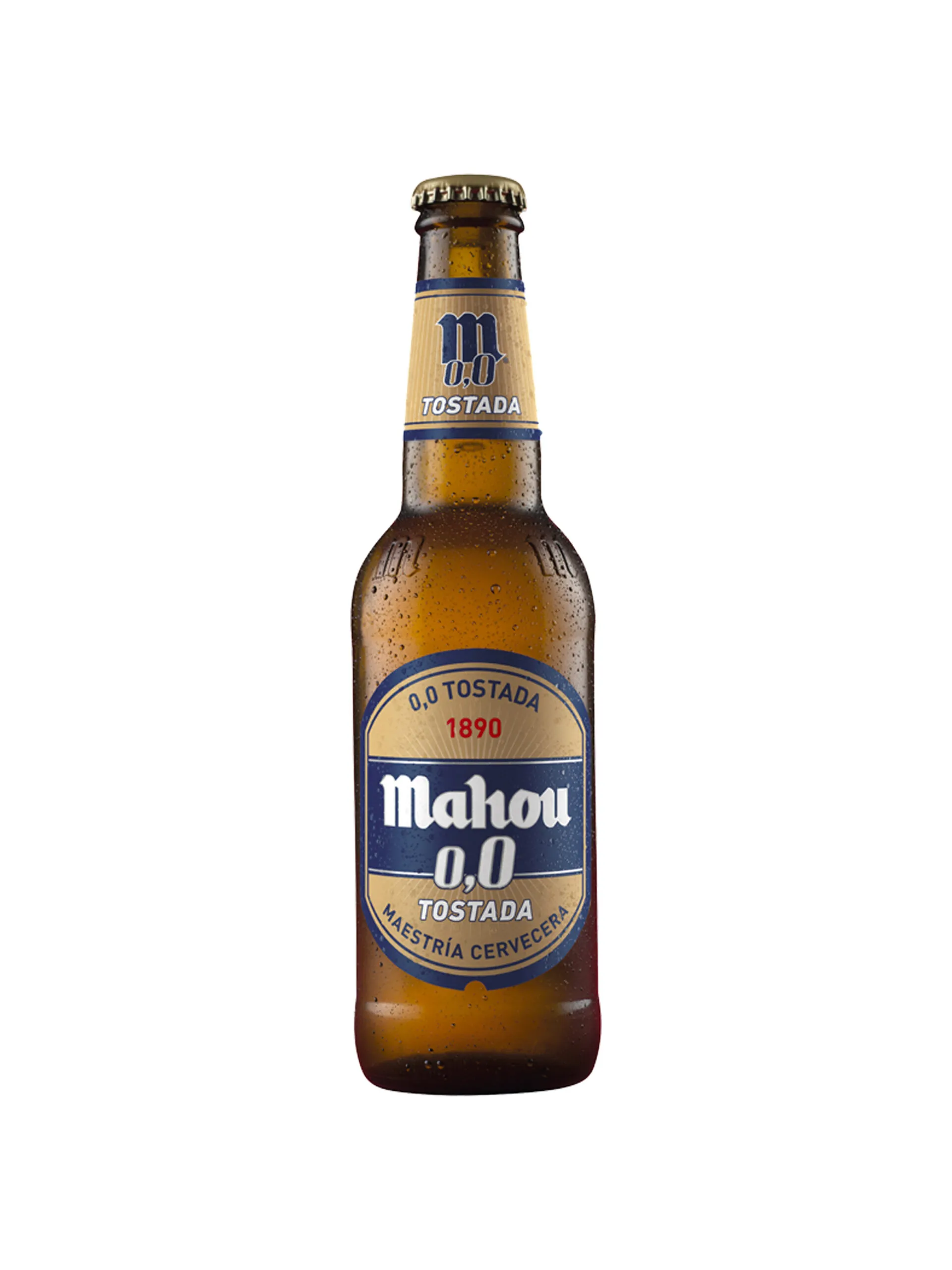 Cervesa Mahou 0,0 Tostada 1/3 Retornable
