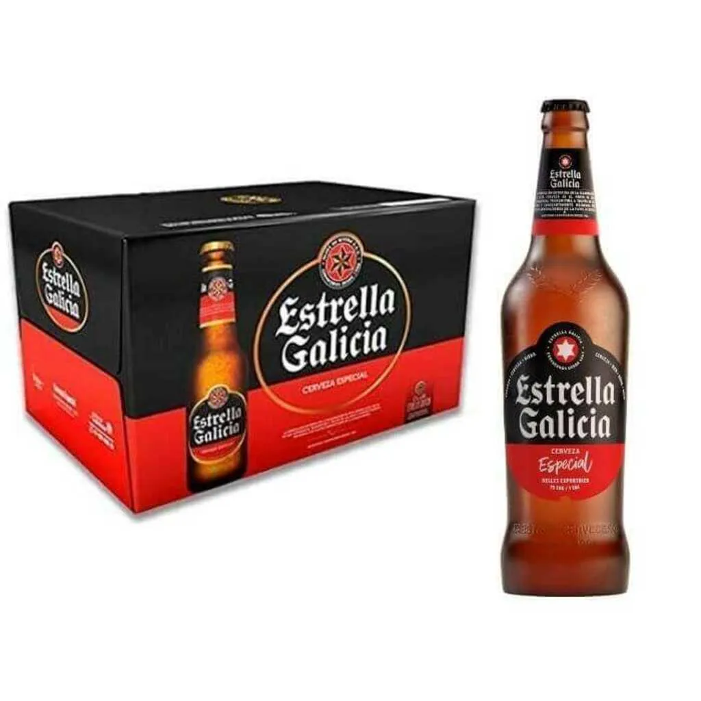 Cerveza Especial Galicia 1/5 Envase Perdido en pack de 24