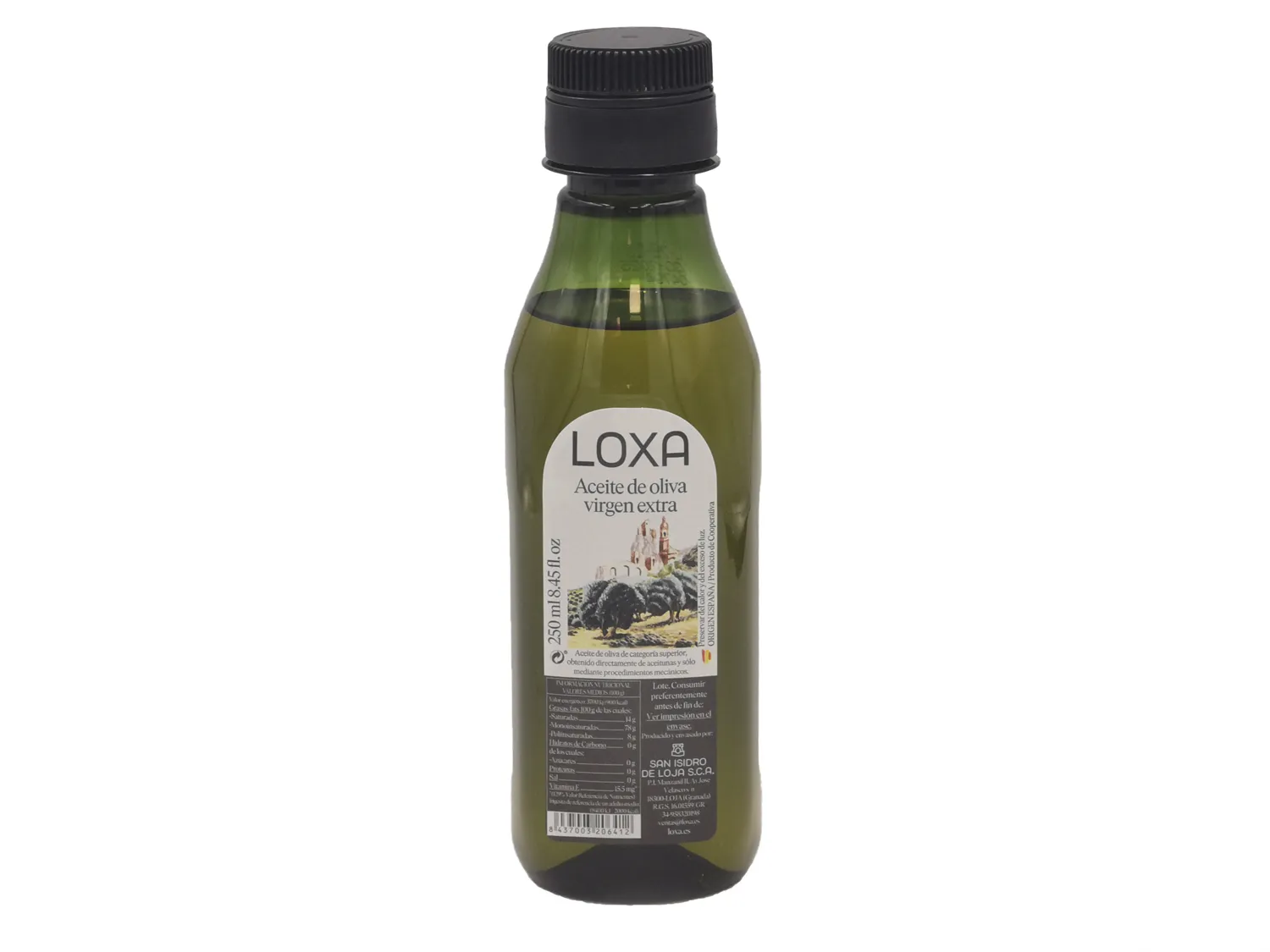 Aceite Oliva Virgen Loxa Pet Coup 250 g
