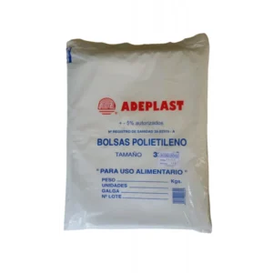 Bolsas Polietileno Transparentes 15/35 1 kg