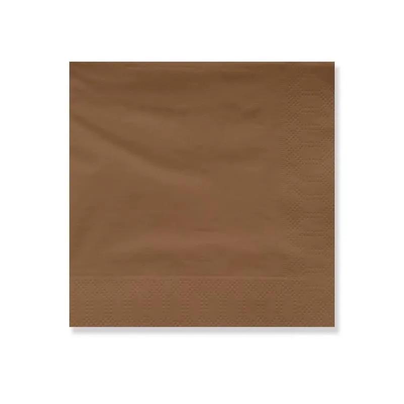 Servi 40x40 Chocolate 2 Capas 50 Uni