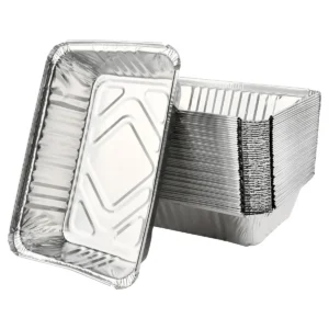 Bandeja Aluminio Pollo 41900 - Pack 125 Rectangular