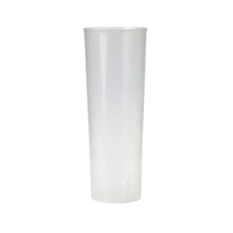 Vaso PP Tubo Reutilizable 10 U 330 ml