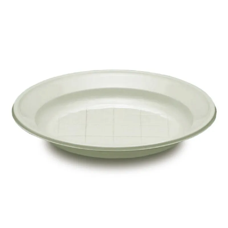 Plato Reutilizable Crema 22 CM 100 U - Lla