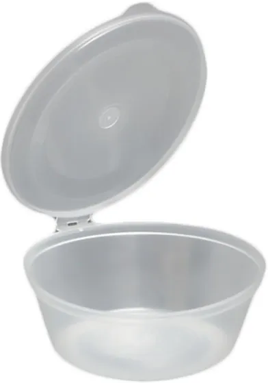 Tarrina Salsa PP 70 ml + Bisagra P 50 U