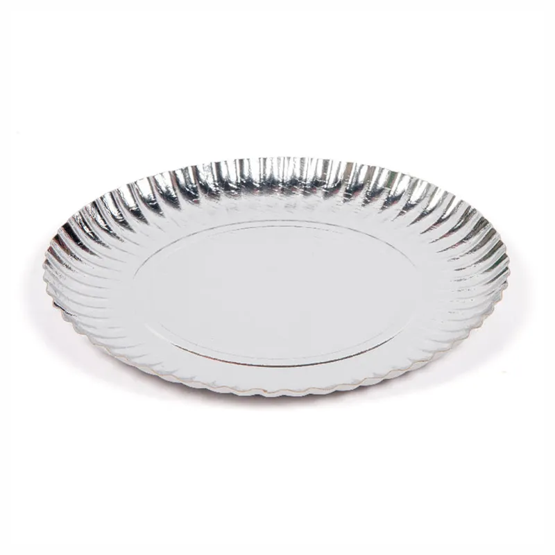Platos Plata 25 Cm Pte 100 - Marca Blanca