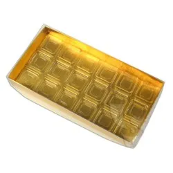 Envase Bomboneria 1/87 Oro Caja 1000 de la marca Bomboneria