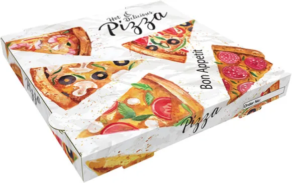 Cajas Pizza 33/33x3.5 Ge Deco 100 U