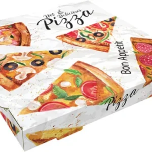 Cajas Pizza 36.5/36.5x4.2 Ge Deco 100 U
