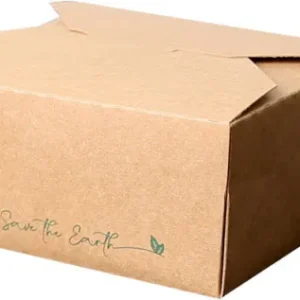 Take Away Caja Rectan Carton 2800 ML 40u