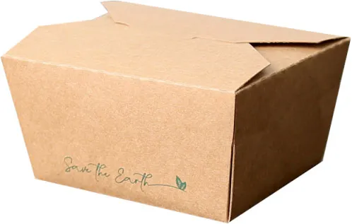 Take Away Caja Rectan Carton 2800 ML 40u