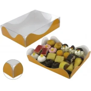 Cubeta B Oro + Tapa N0 10x15+4.5 Paq 50 U