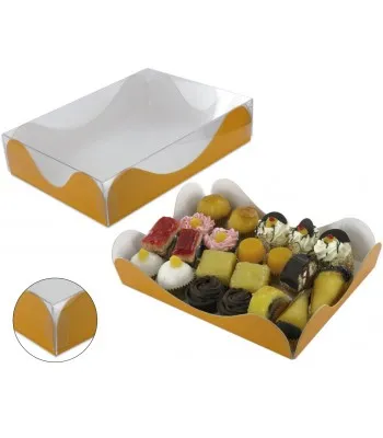 Cubeta B Oro + Tapa N0 10x15+4.5 Paq 50 U