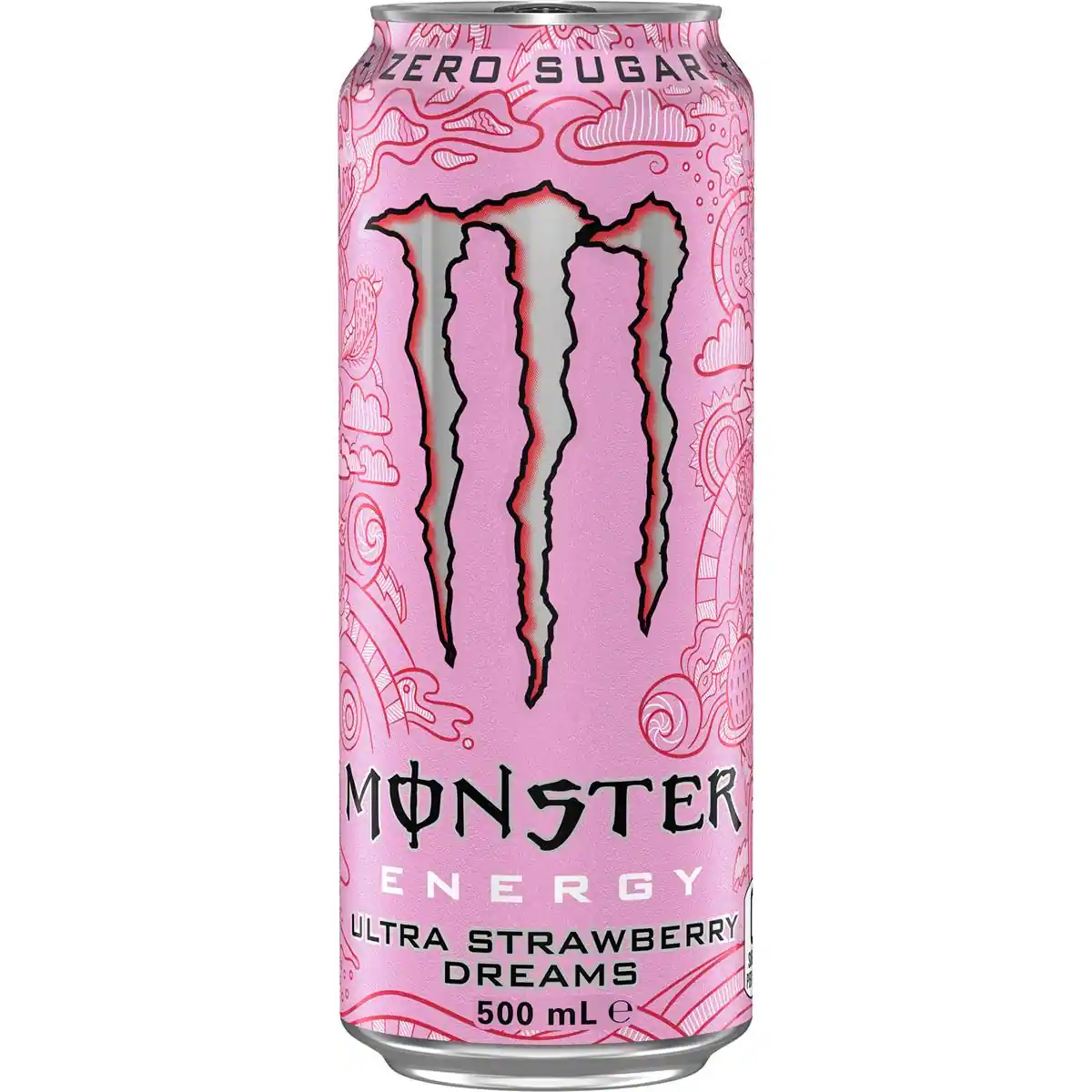 Monster Ultra Strawberry Dreams 500 en pack 24