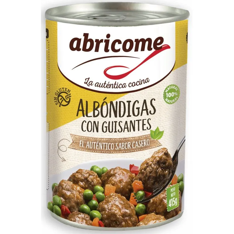 Abricome Albondigas Guisante 1/2 KG Lata