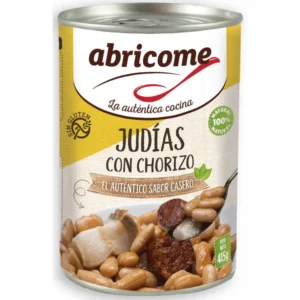 Abricome Alubias con Chorizo 1/2 KG Lata
