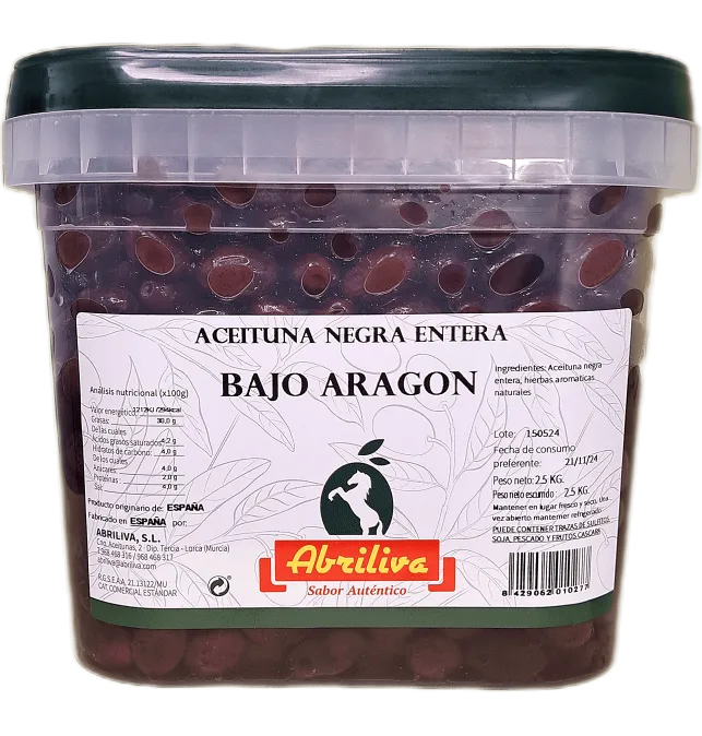 Abriliva Olivas S/a Cubo 2.500 g