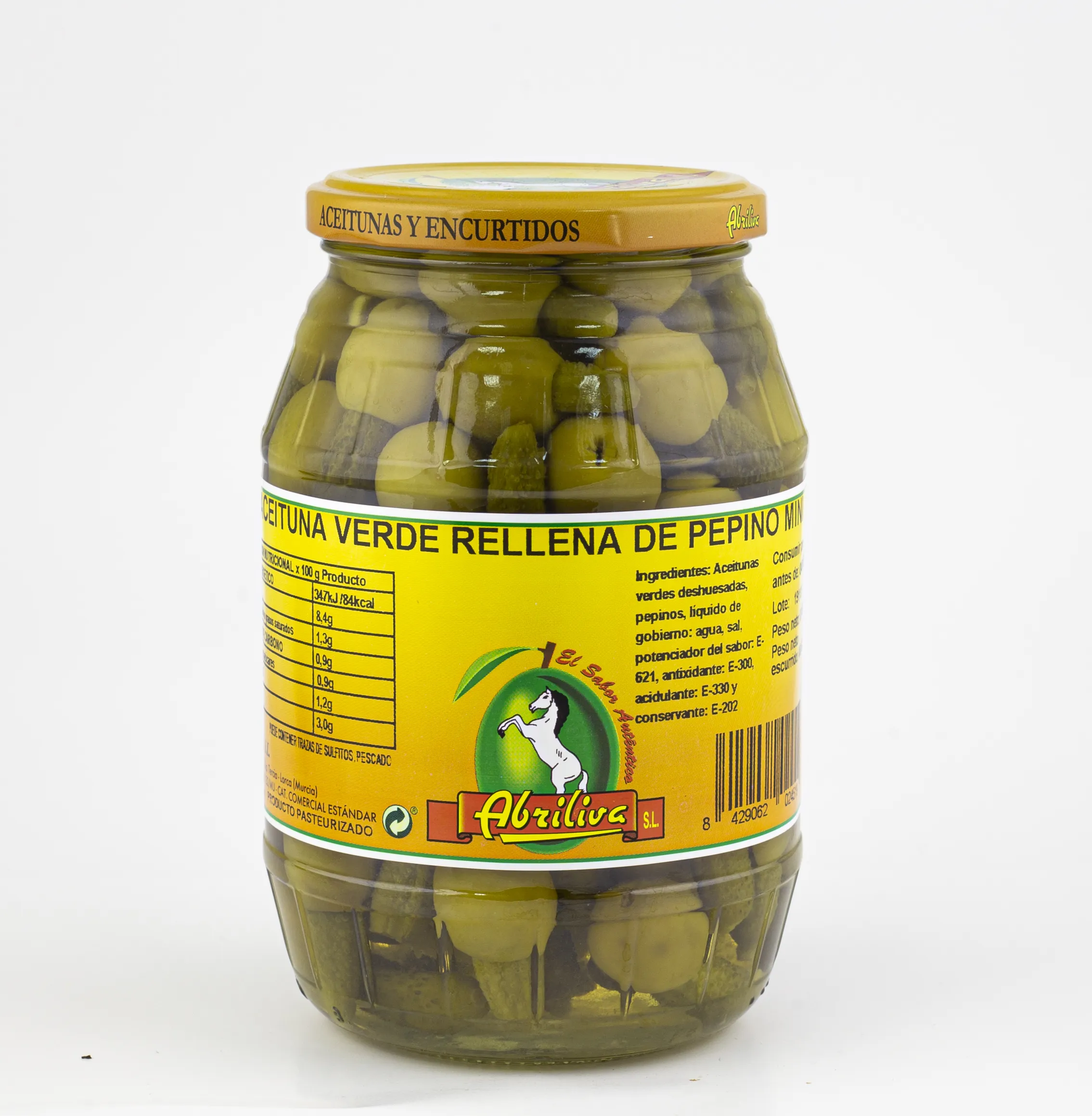 Abriliva Olivas Rellenas 1/4 (210 g)