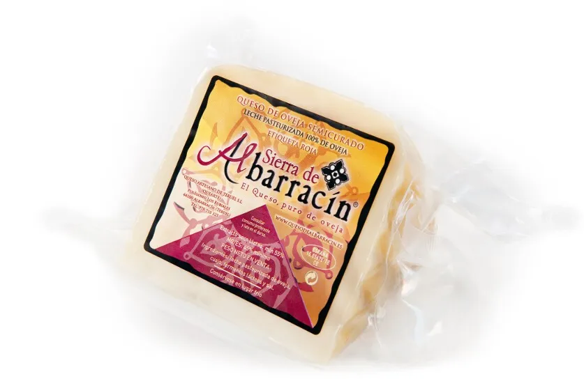 Queso Curado Albarracín Cuñas Etiqueta Roja 0.25kg