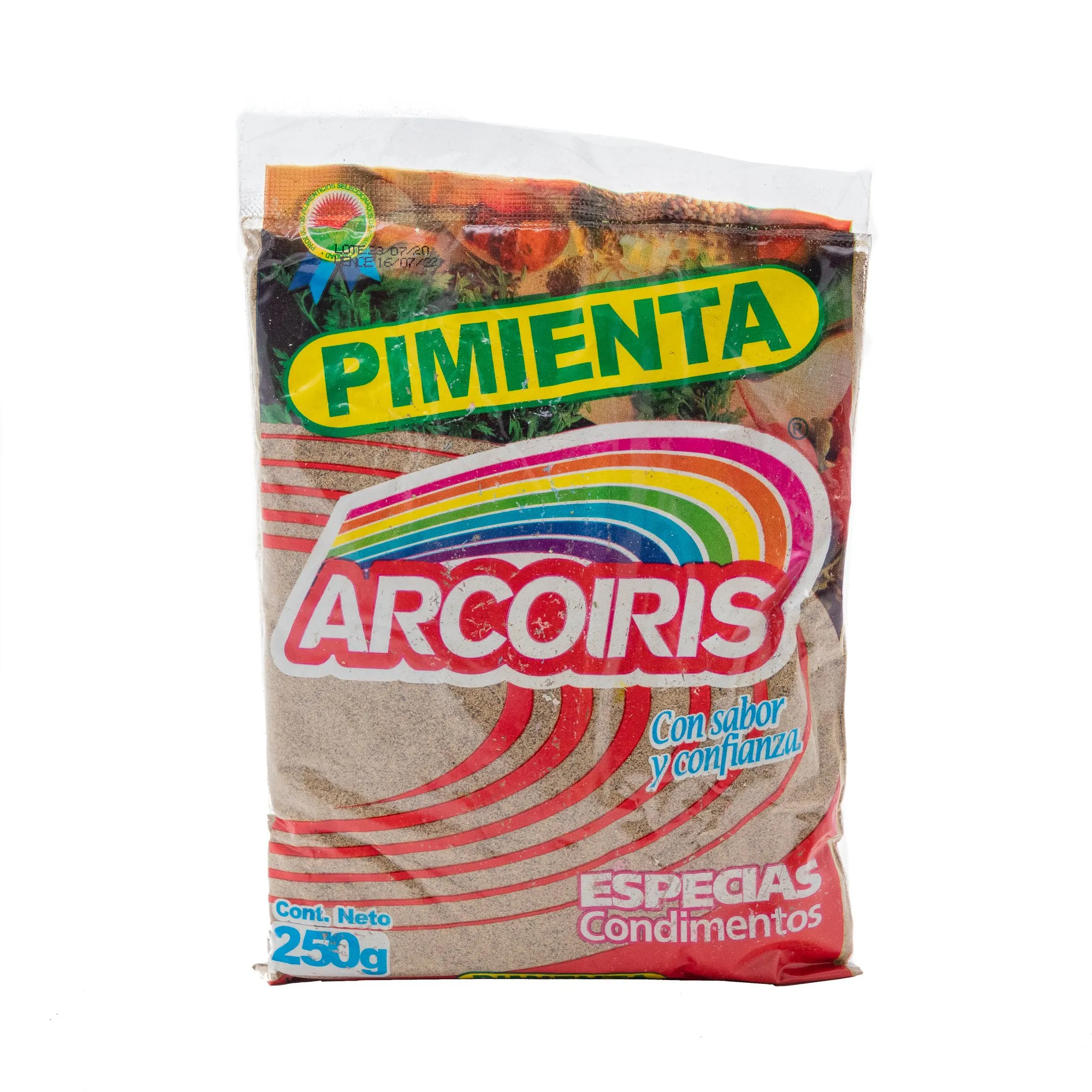 Arco Iris Pimienta Blanca Molida T/980g