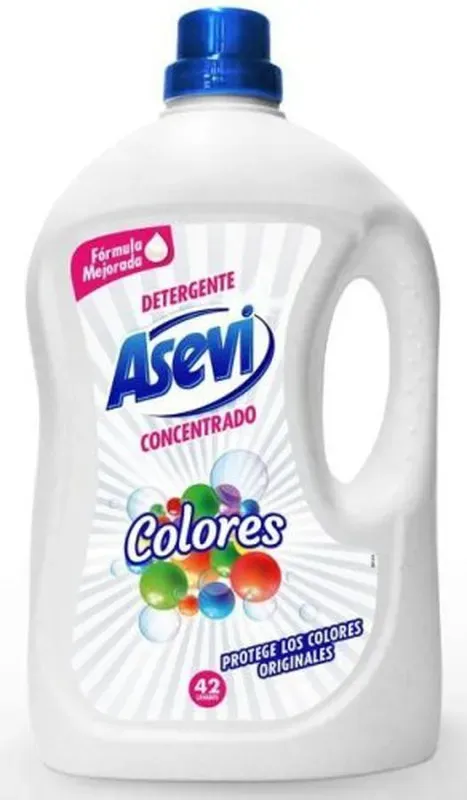 Asevi Deter. Líquido Color 3 Lt. 42dosis