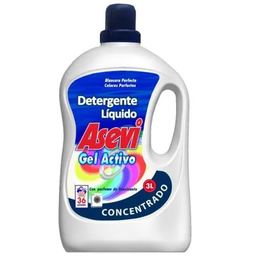 Asevi Deter.líquido Gel 3 Lt 42 Dosis