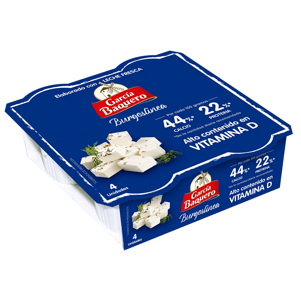 Baquero Fresco Pack 4x60 g Burgos Natu