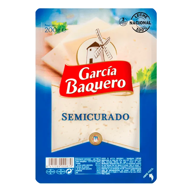 Baquero Lonchas Semi 200 g