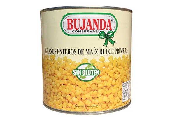 Bujanda Maíz Dulce en Lata 3 kg