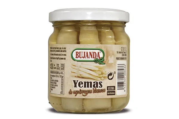 Bujanda Yemas Espárrago 17-20 T/212 ml
