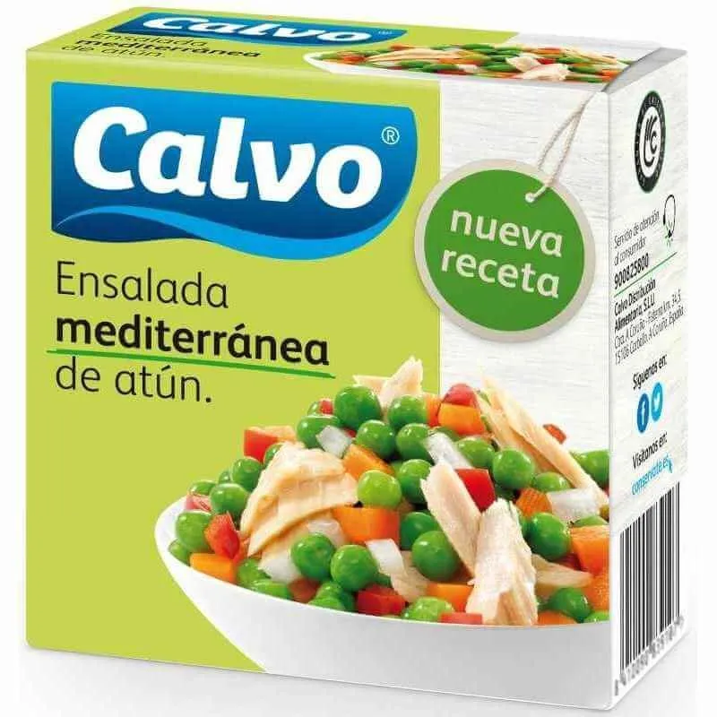 Calvo Ensalada Mediterránea en Lata
