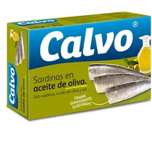 Calvo Sardinas en Aceite de Oliva Ol-120 en Lata
