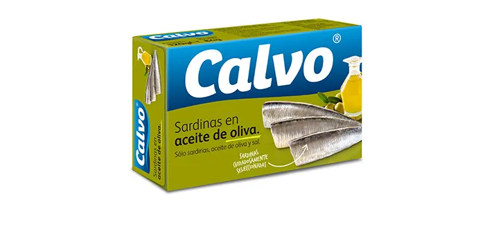 Calvo Sardinas en Aceite de Oliva Ol-120 en Lata