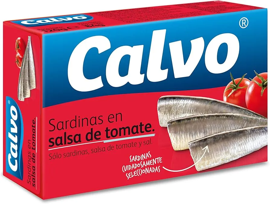 Calvo Sardinas en Tomate Ol-120