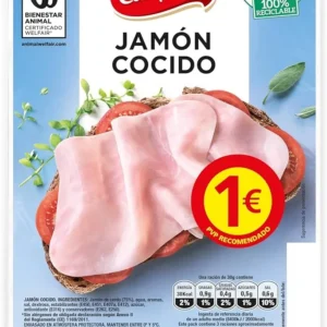 Campofrio Jamón Cocido Lonchas 1 Euro