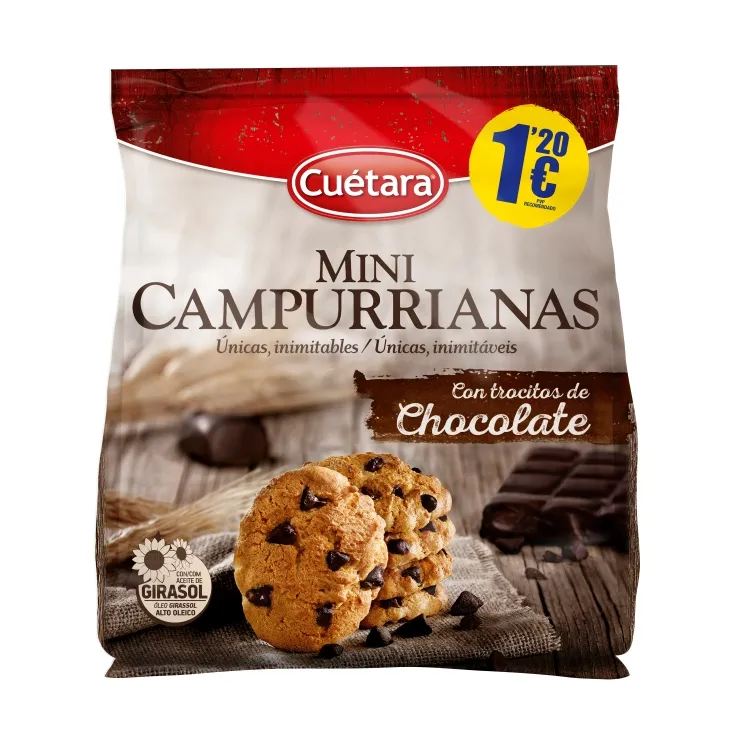 Campurrianas Mini Choco. 122 g