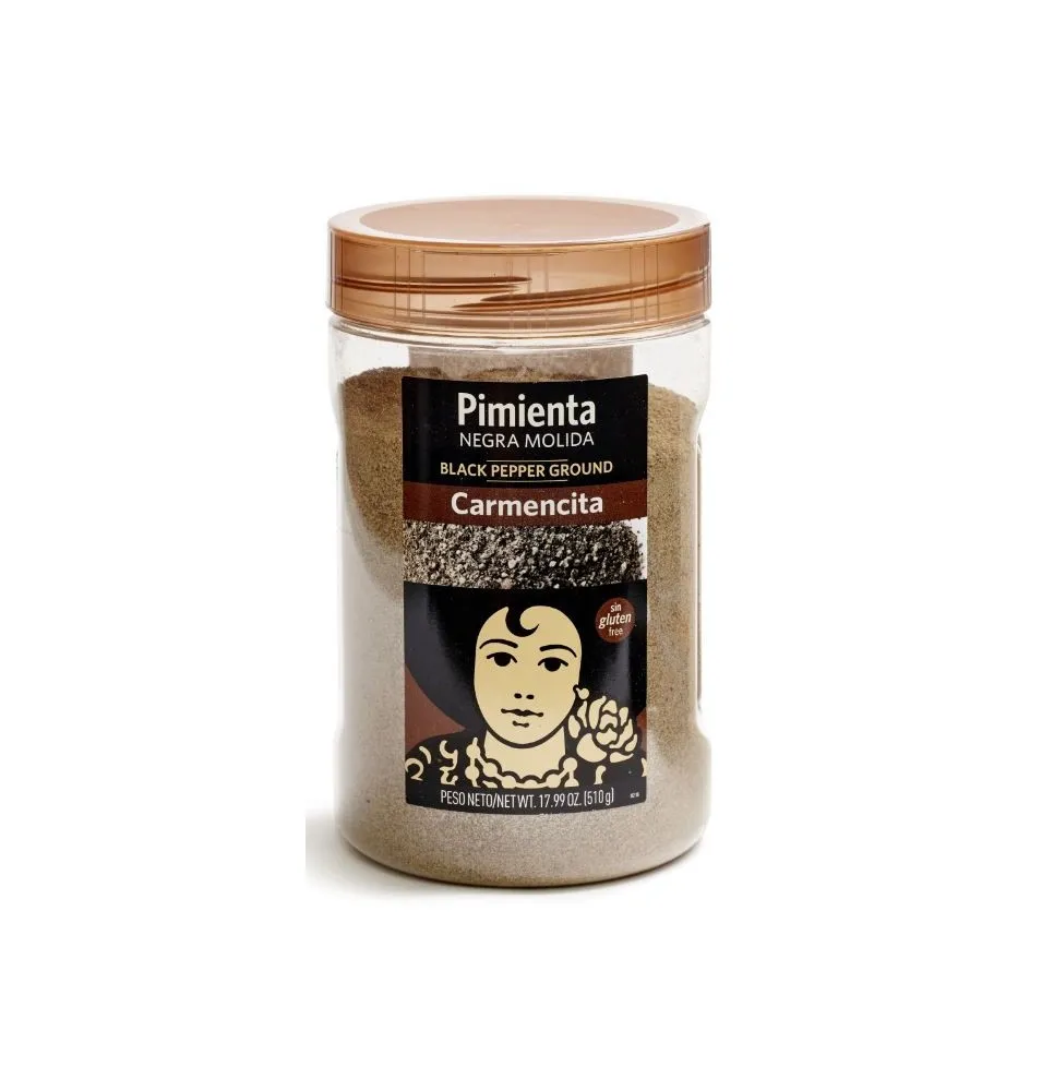 Carmencita Pimienta Negra Molida 510 g