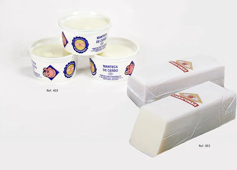 Casaponsa Manteca de Cerdo T/. 400 g