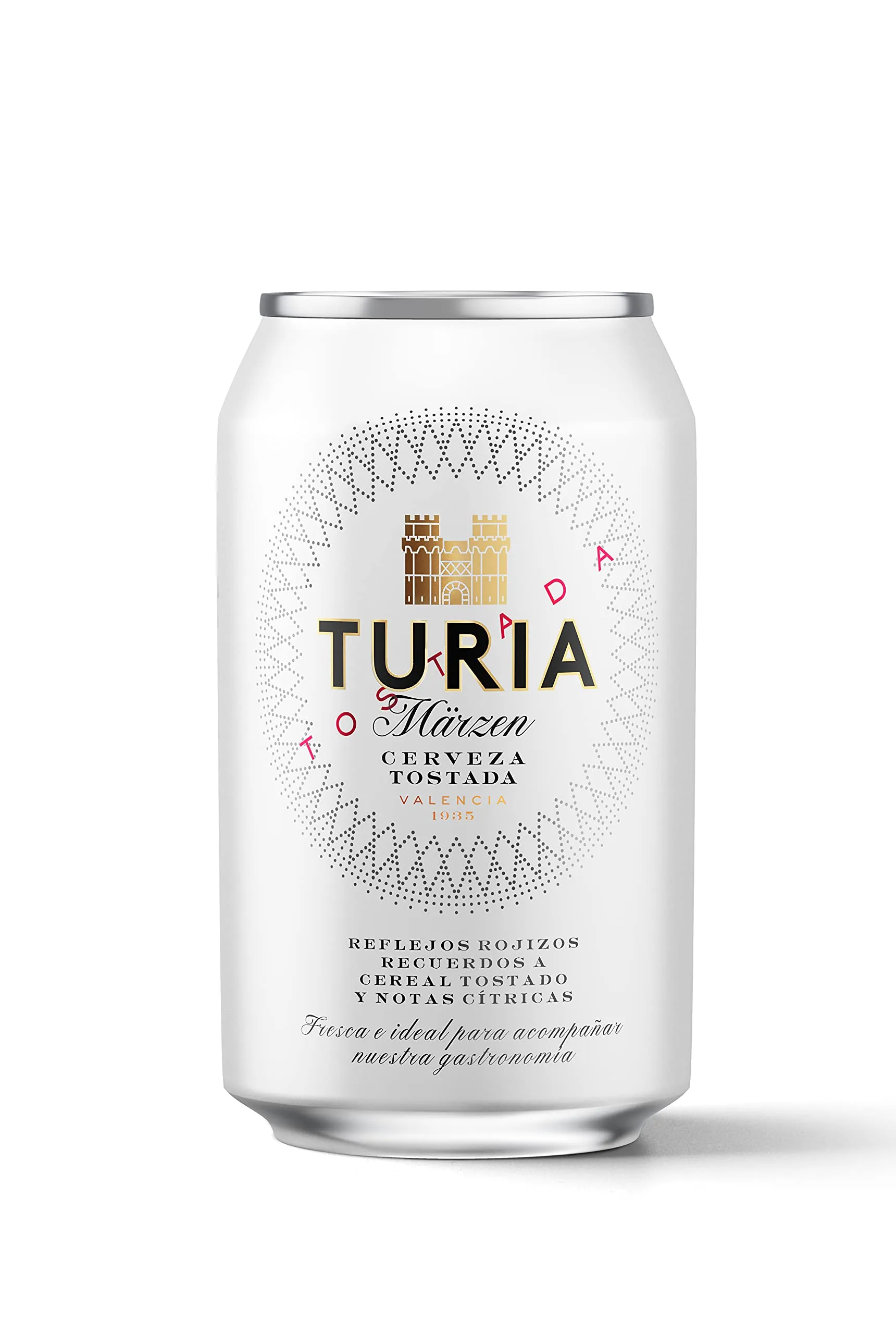 Cerveza Marzen Turia Lata 330 ml (pack de 24 botes)