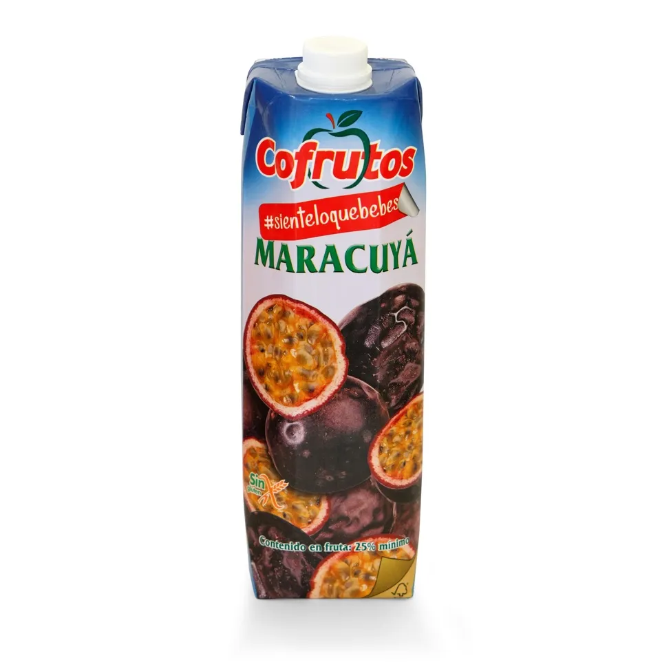 Cofrutos Maracuyá Prisma 1L (10 unidades)