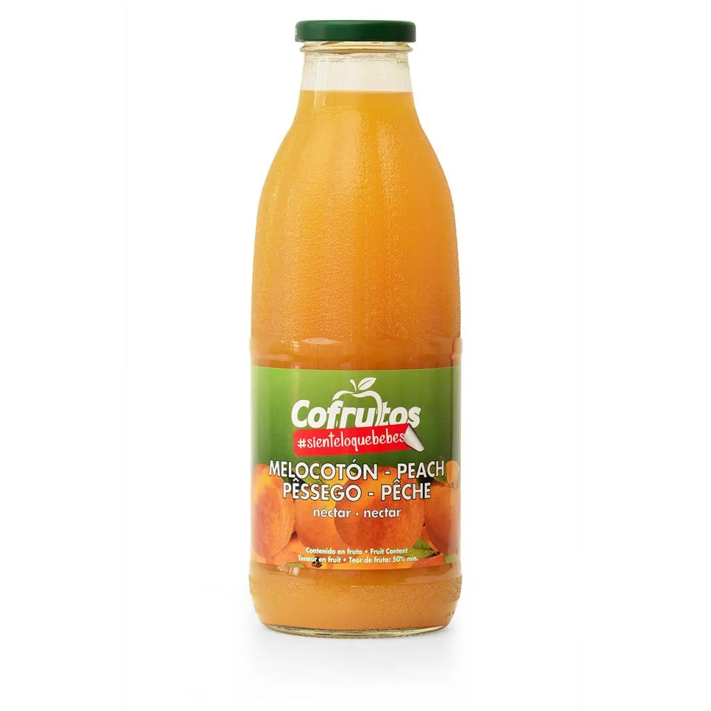 Cofrutos Nectar Melocotón Cristal 1 Litro