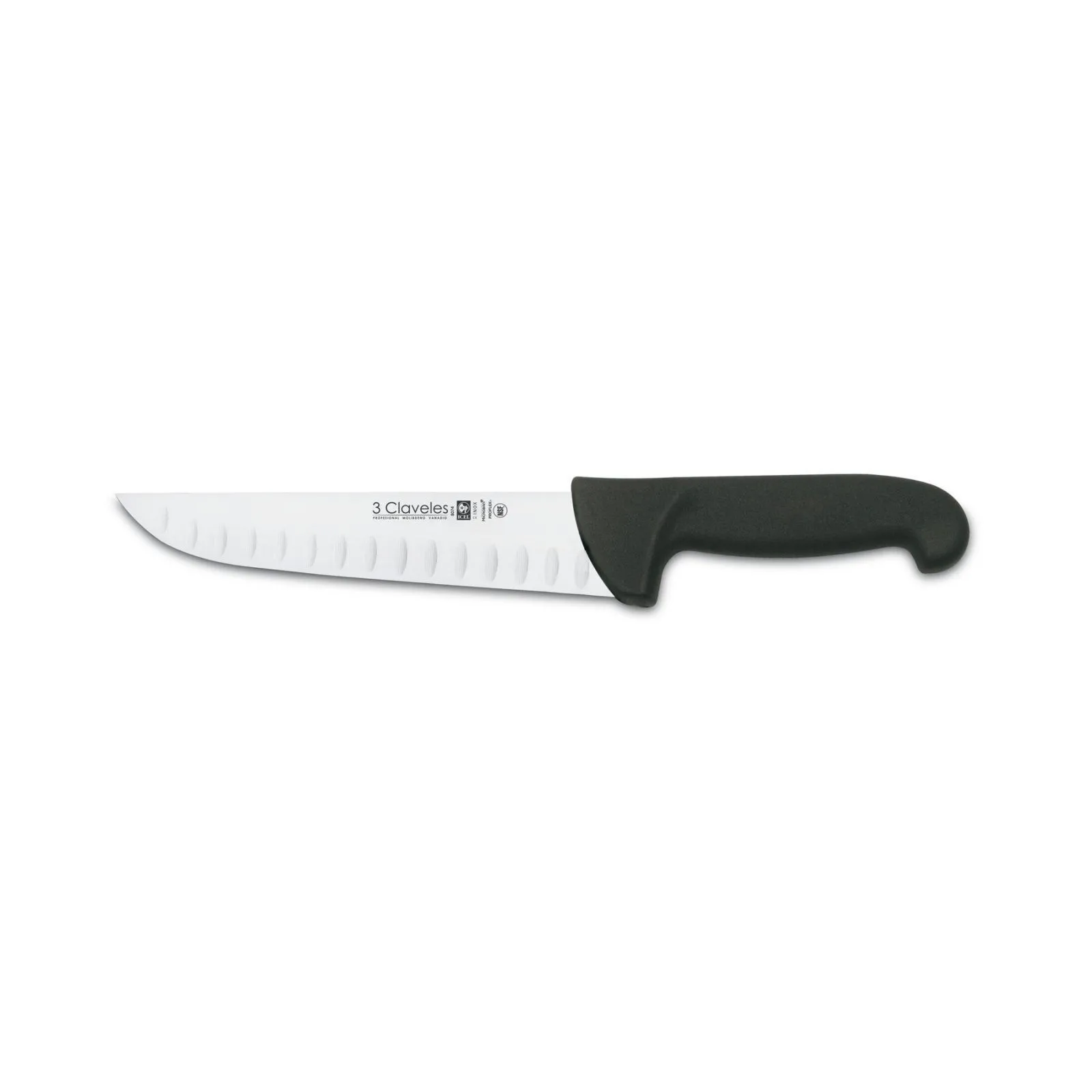Cuchillo Carnicero Alveolado 20 Cm